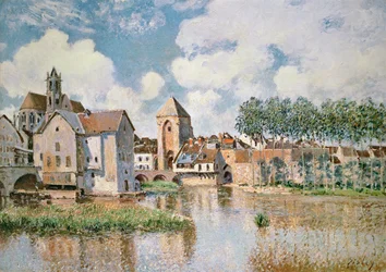 Moret-sur-Loing, de Porte de Bourgogne, 1891